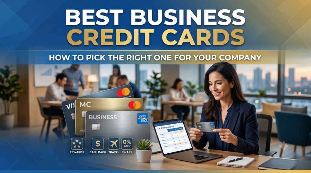 Best Business Credit Cards in 2026: How to Pick the Right One for Your Company